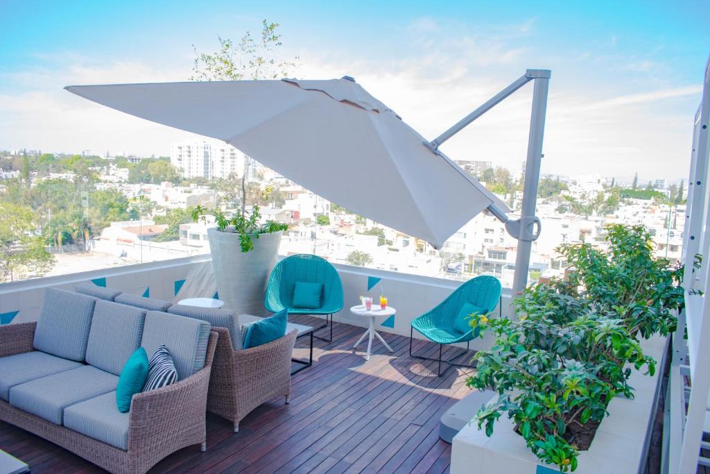 Posezení v ubytování Square Small Luxury Hotel - Providencia