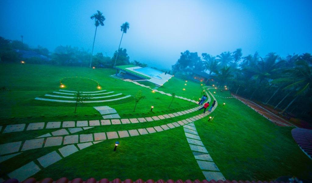 Zahrada ubytování LakeRose Wayanad Resort