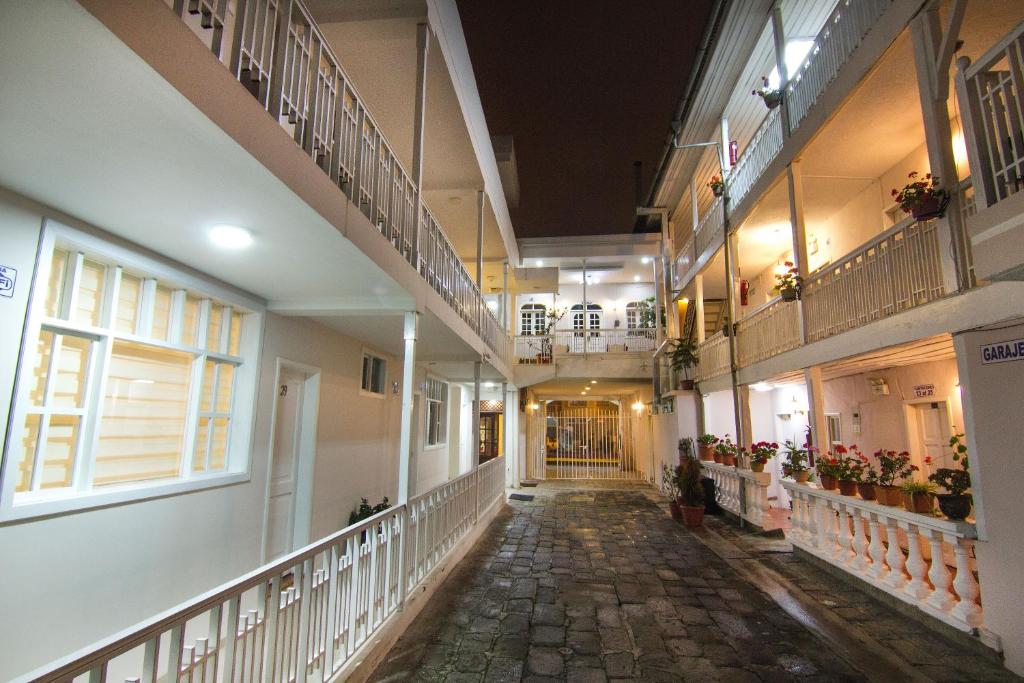 Budova, kde se hotel nachází