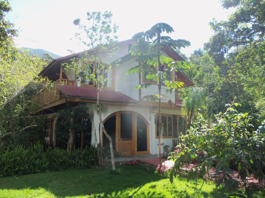 Zahrada ubytování Refugio de Orquídeas