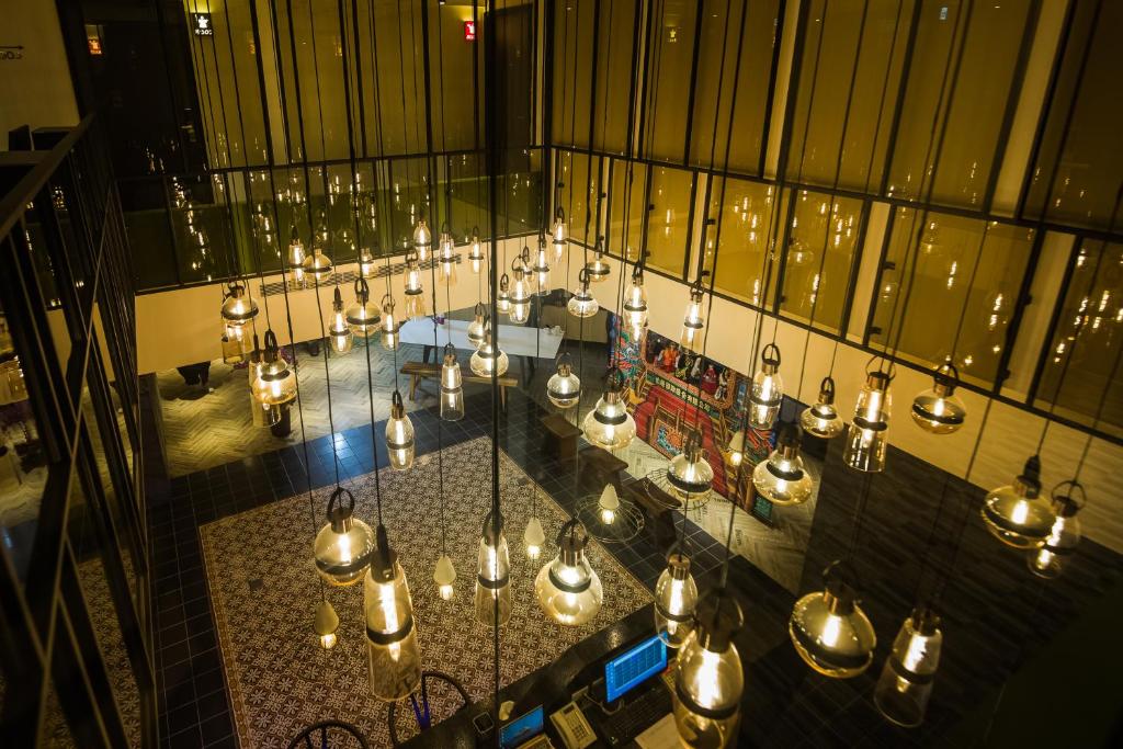 Restaurace v ubytování Huwei Hotel