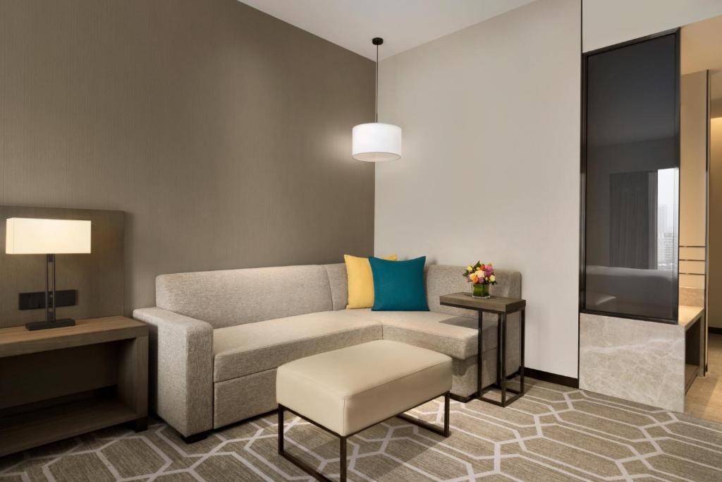 Posezení v ubytování Hyatt Place Zhuhai Jinshi
