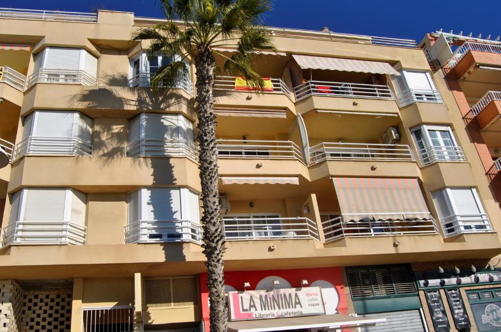 Balkón alebo terasa v ubytovaní APARTAMENTO FRENTE AL MAR,PRIMERA LINEA DE PLAYA