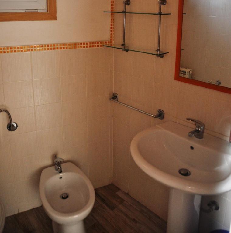 Koupelna v ubytování B&B Stella Marina