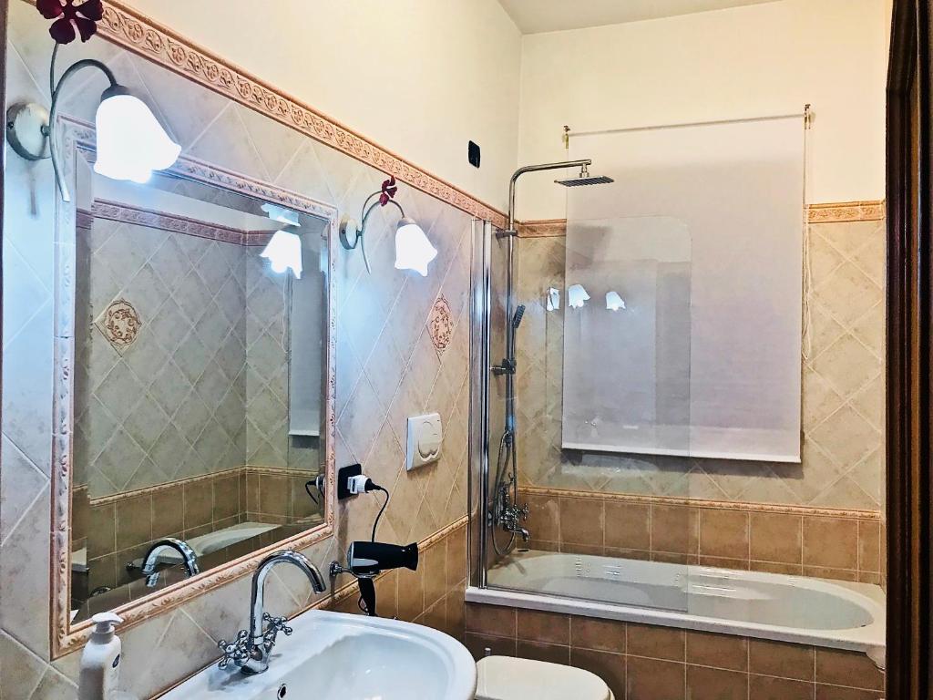 Kúpeľňa v ubytovaní B&B mò•sì
