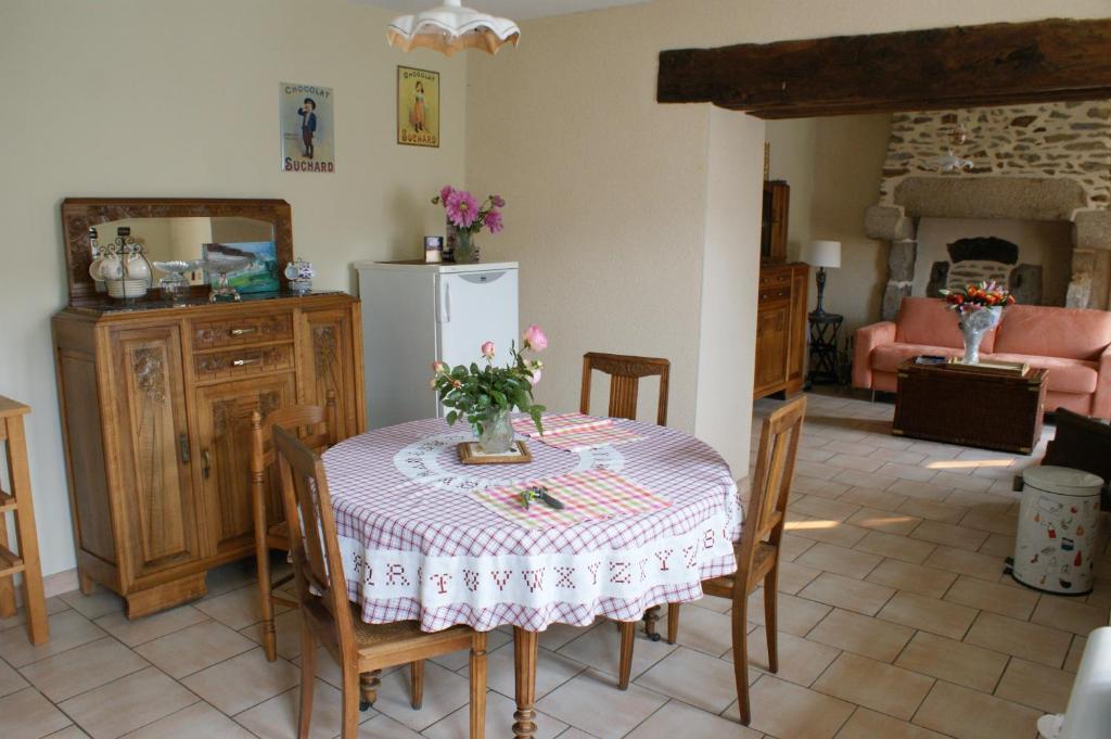 Posezení v ubytování Chambre d'hôte Courtoux