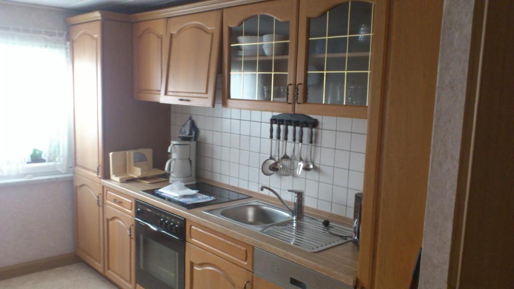 Kuchyň nebo kuchyňský kout v ubytování Villa Lotti