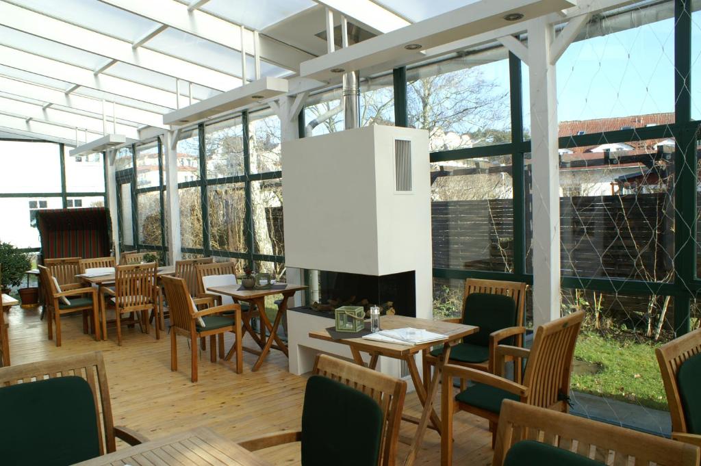 Posezení v ubytování Hotel Strandpavillon
