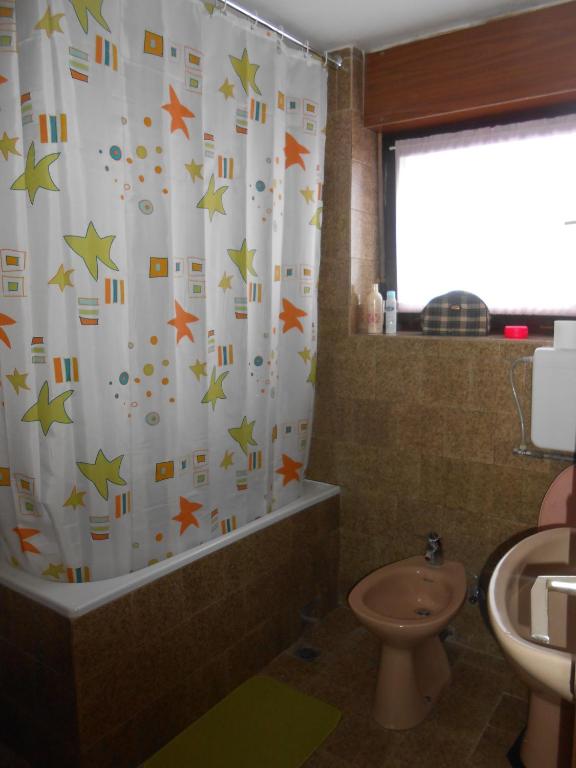 Koupelna v ubytování Apartman Draga