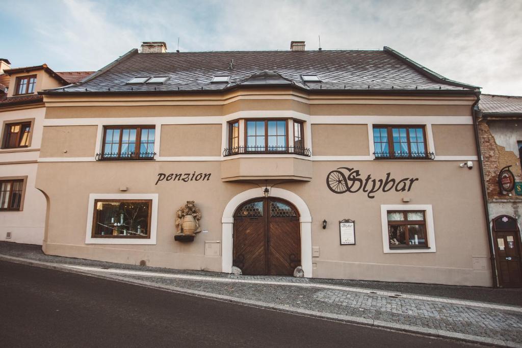 Budova, kde se penzion nachází