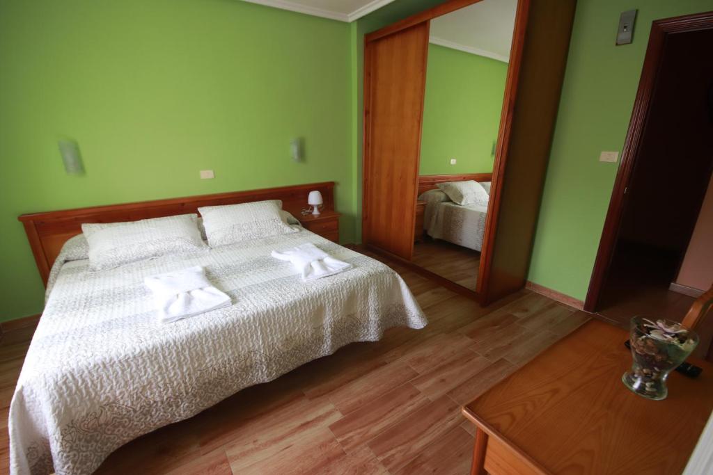 Postel nebo postele na pokoji v ubytování Tita sanpatiel