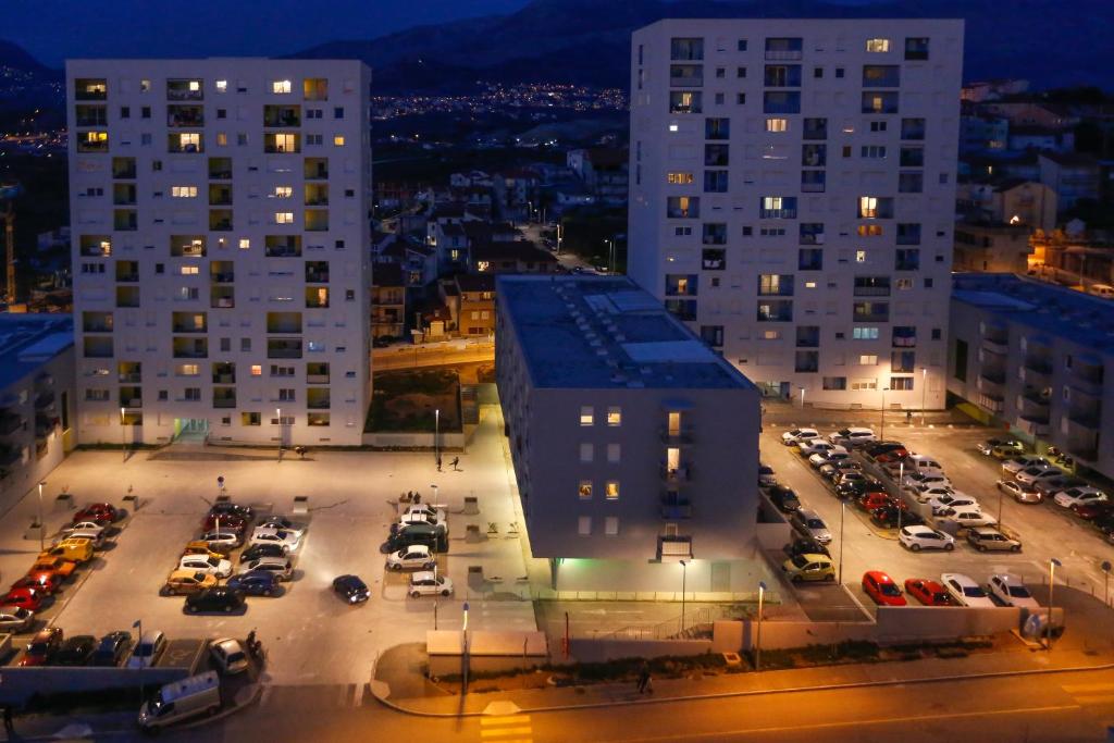 Budova, kde se apartmán nachází