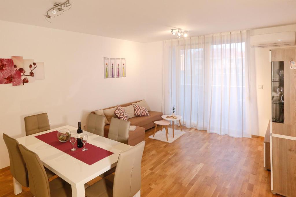 Posezení v ubytování Apartment Miki