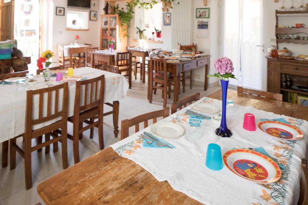Posedenie v ubytovaní R&B La Gerla Blu