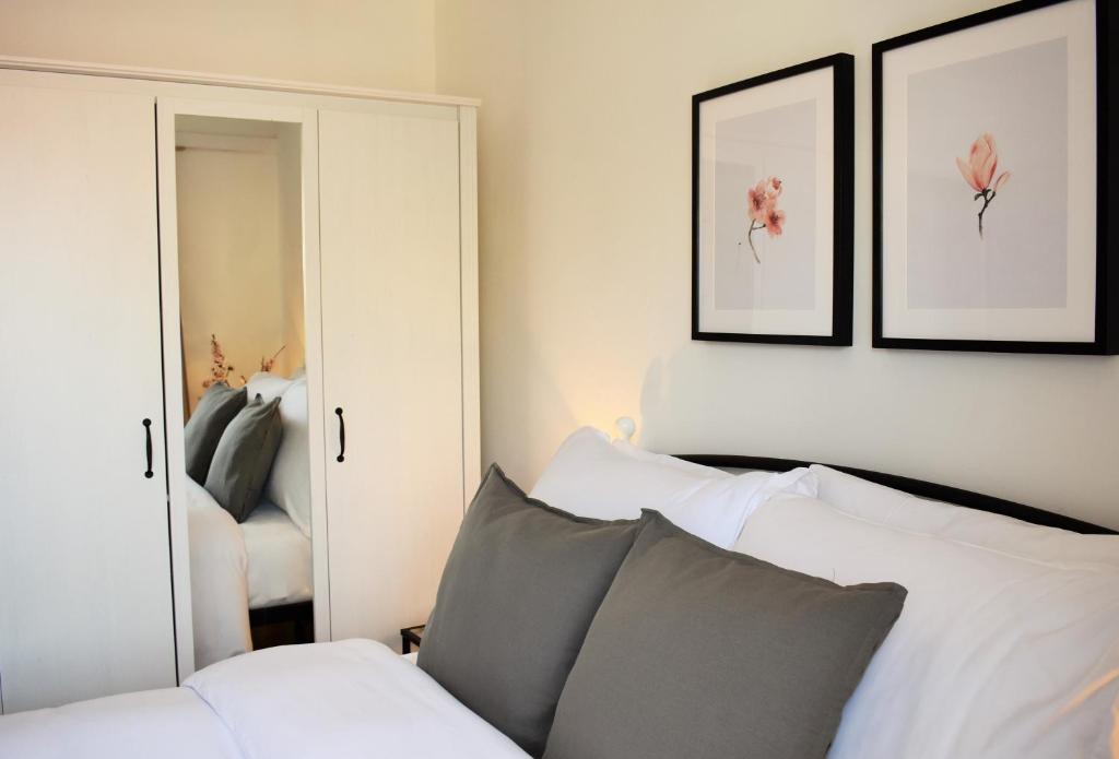 Postel nebo postele na pokoji v ubytování Apartment Antonija