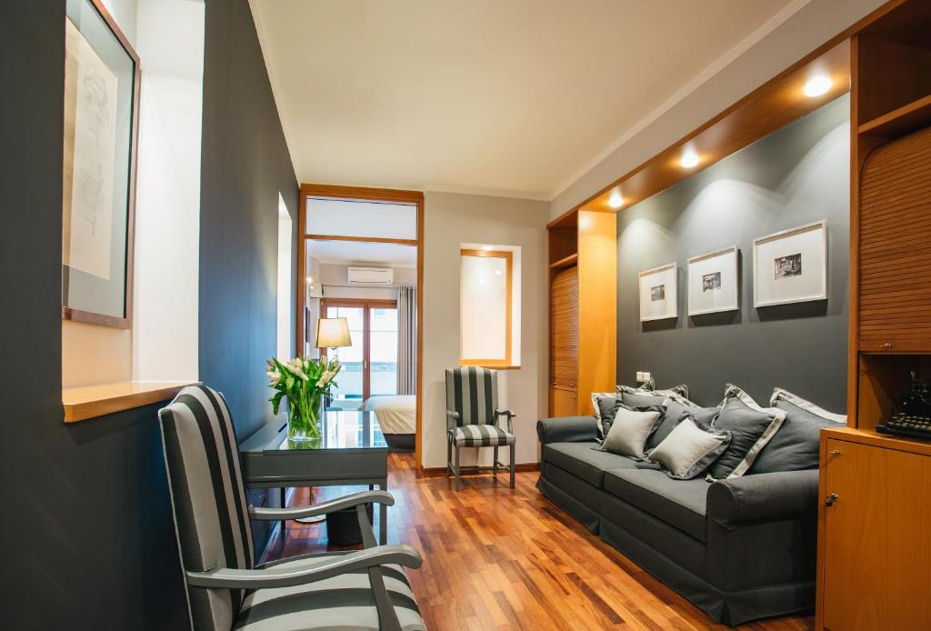Posedenie v ubytovaní Mitropolitou Iosif Sea View Flat