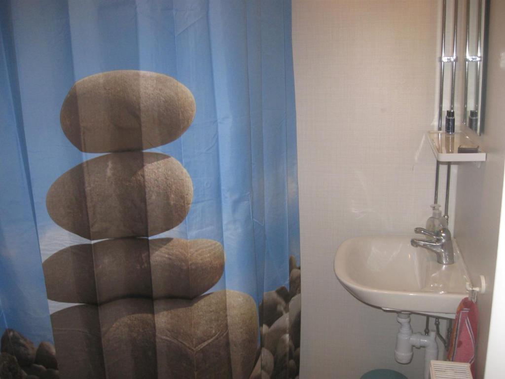 Koupelna v ubytování Anneberg Guesthouse