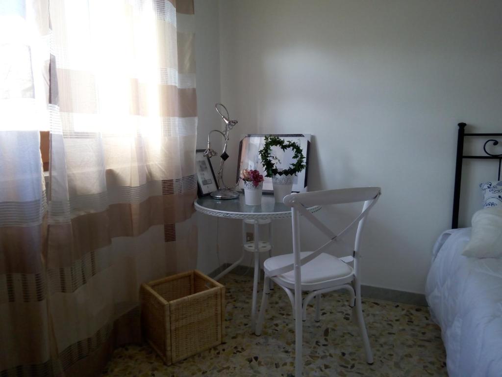 TV a/nebo společenská místnost v ubytování B&B Lilium Otranto