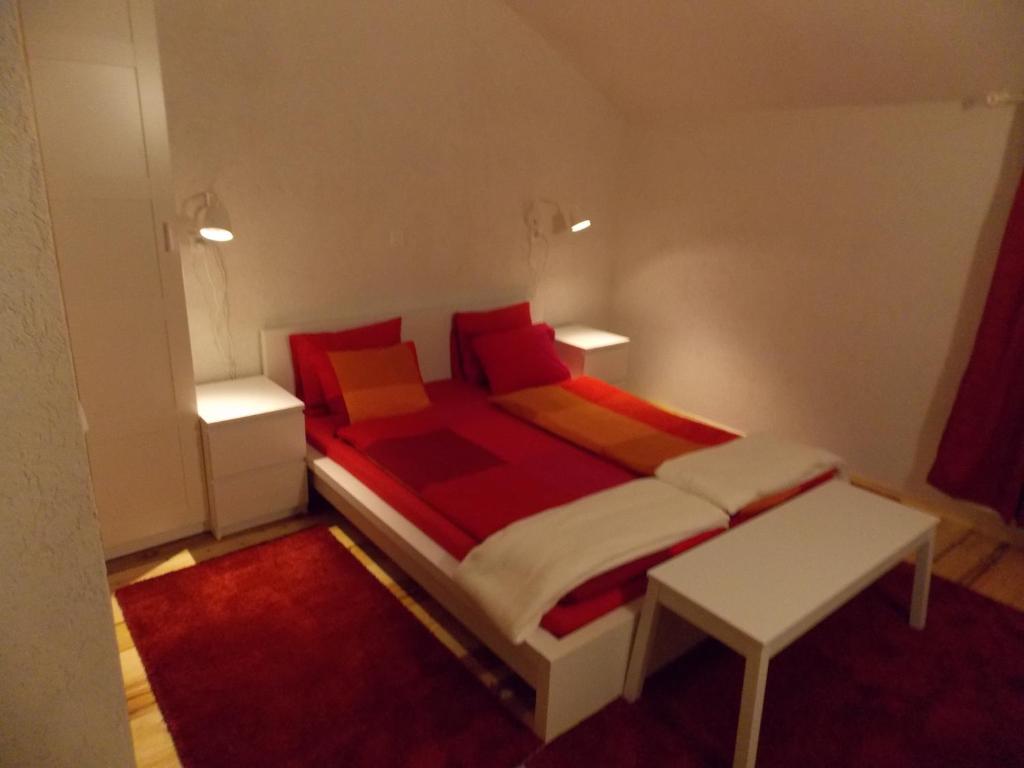 Postel nebo postele na pokoji v ubytování Guesthouse Stari Tišler