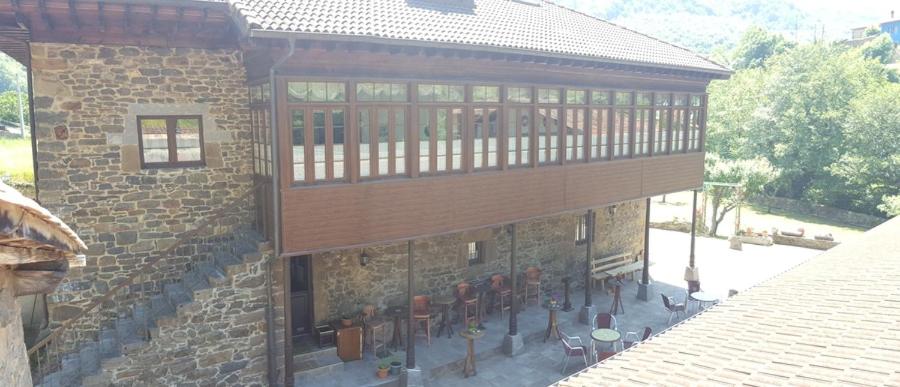 A balcony or terrace at Hotel Rural Palacio de Galceran