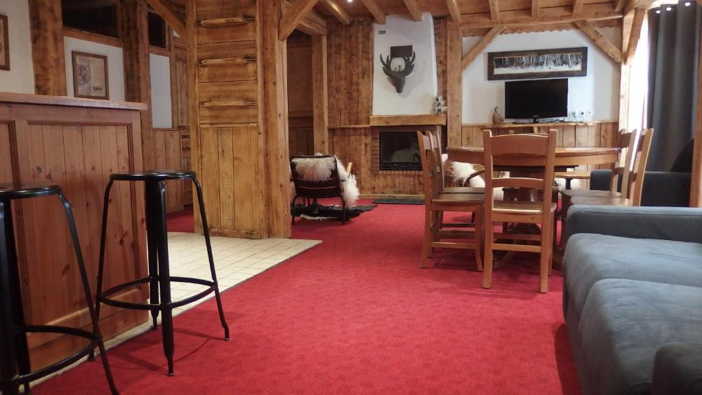 Posezení v ubytování Ancolies Val Thorens