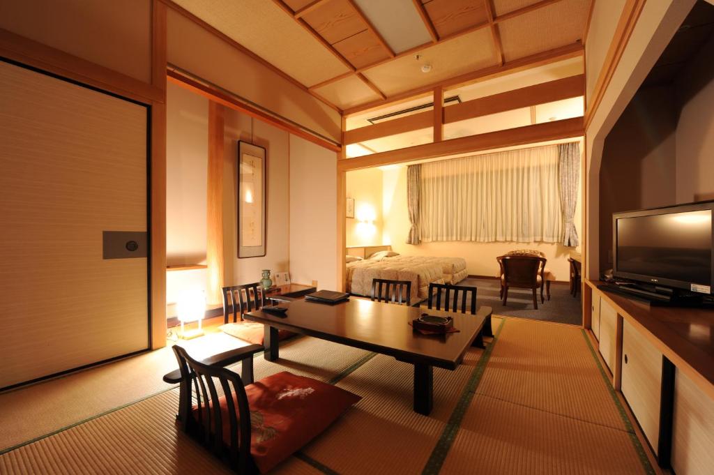 Posezení v ubytování Kirishima Hotel