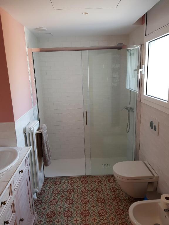 Kúpeľňa v ubytovaní Casa Raval De Gracia C