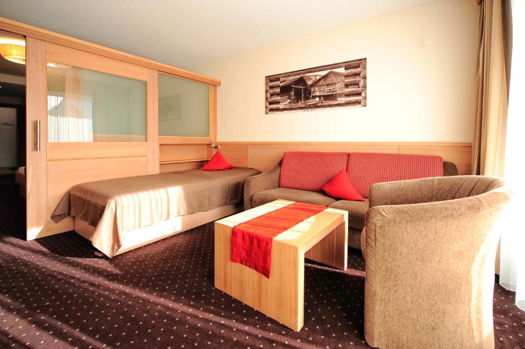 Posezení v ubytování Hotel Röck Garni