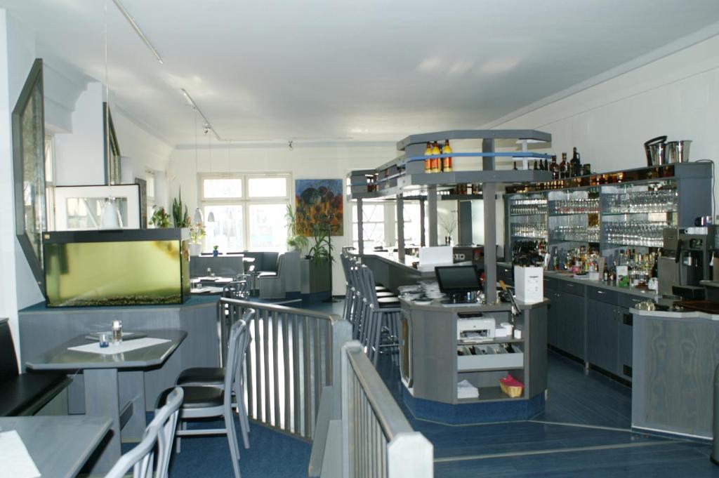 Posezení v ubytování Hotel Strandpavillon
