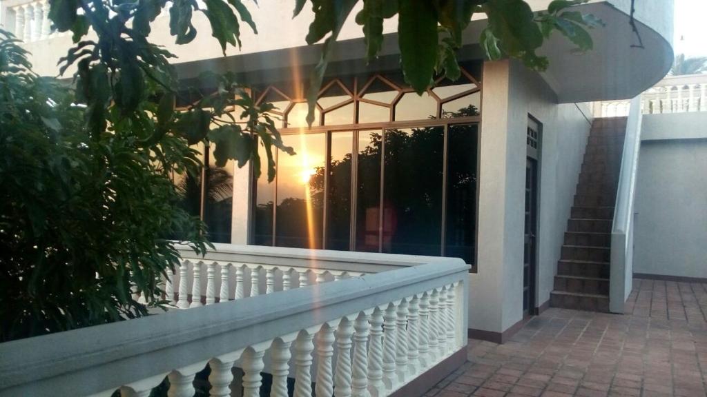 Balkón nebo terasa v ubytování Sagarika Beach Hotel