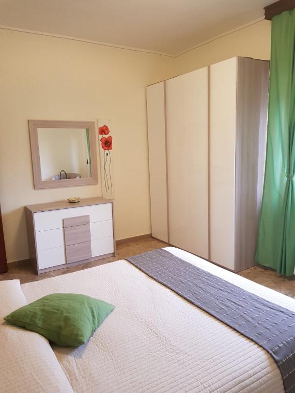 Postel nebo postele na pokoji v ubytování Villa Lorenzo primo piano