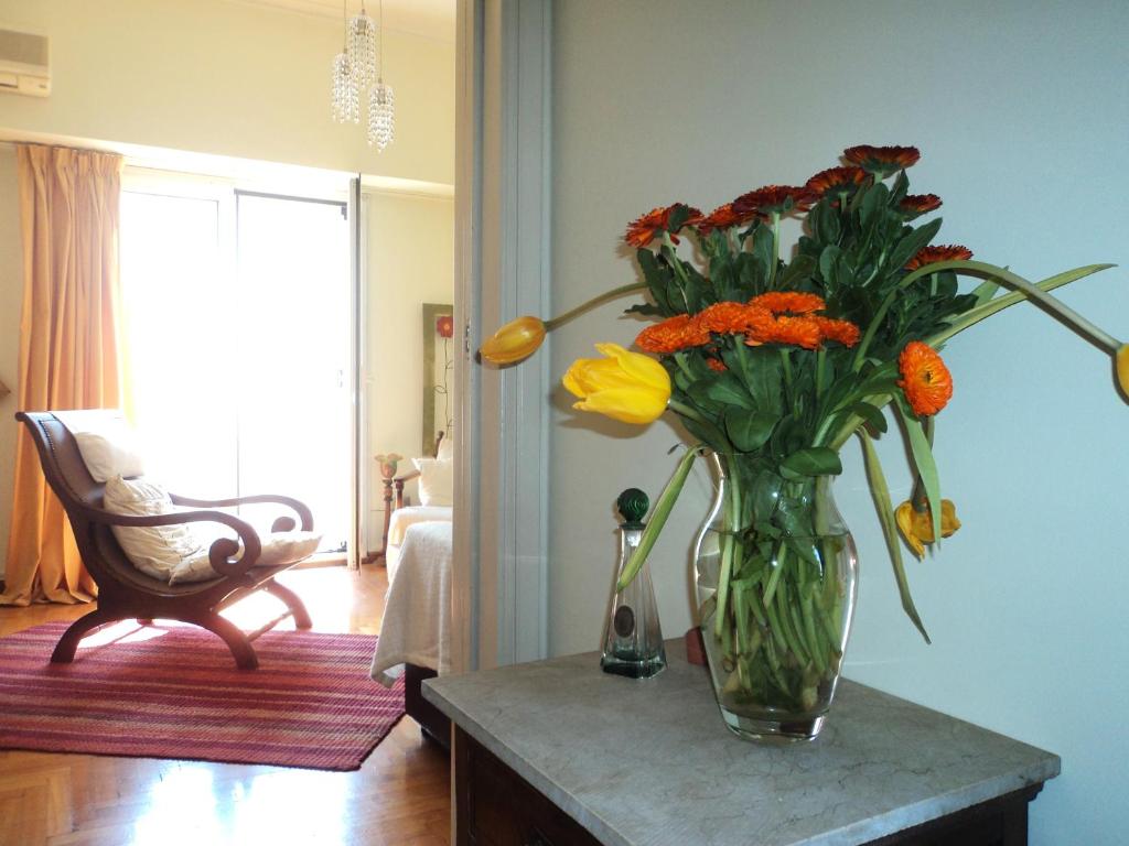 Fotografia z galérie ubytovania Central penthouse with amazing city and Lycabettus view v Aténach