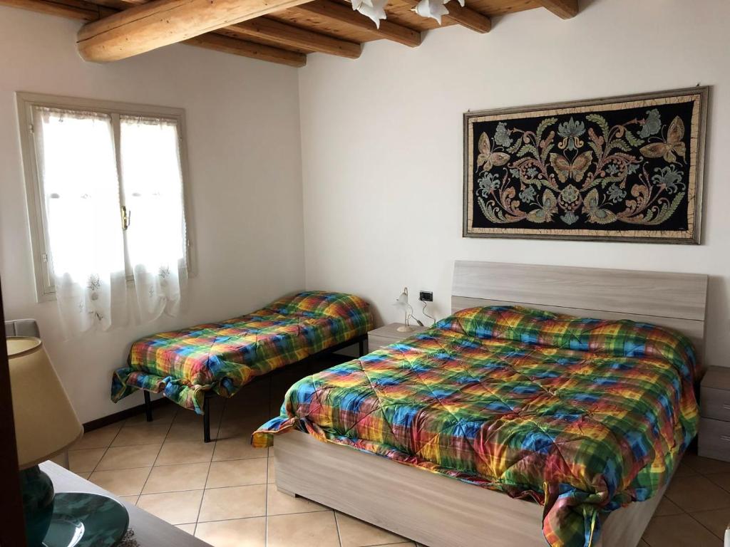 Łóżko lub łóżka w pokoju w obiekcie Mb bed & breakfast