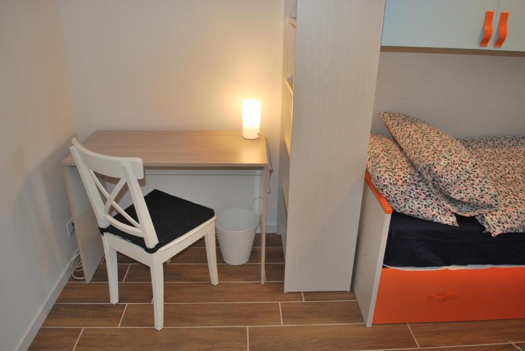 Postel nebo postele na pokoji v ubytování Bed and Breakfast Bio Salix