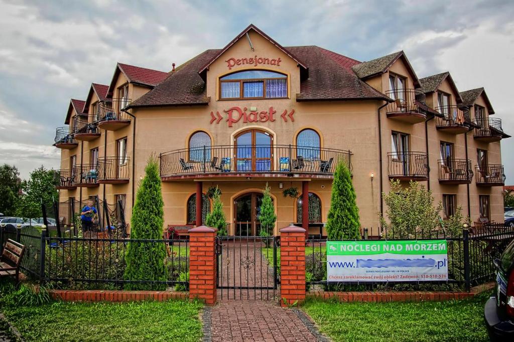 Budova, kde se bed and breakfast nachází