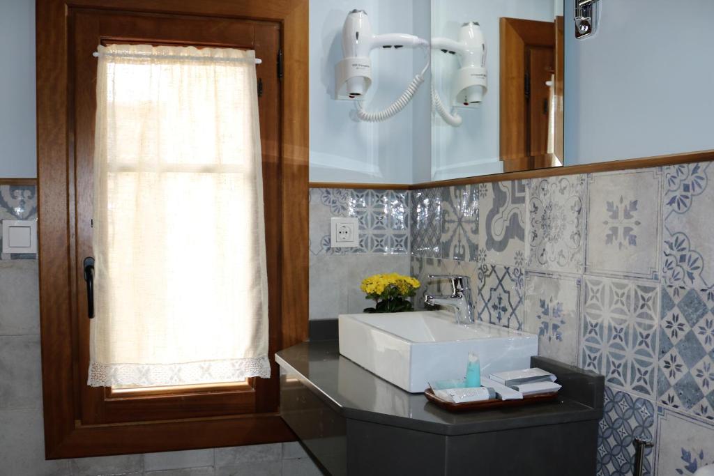 Koupelna v ubytování Villa Fontanas