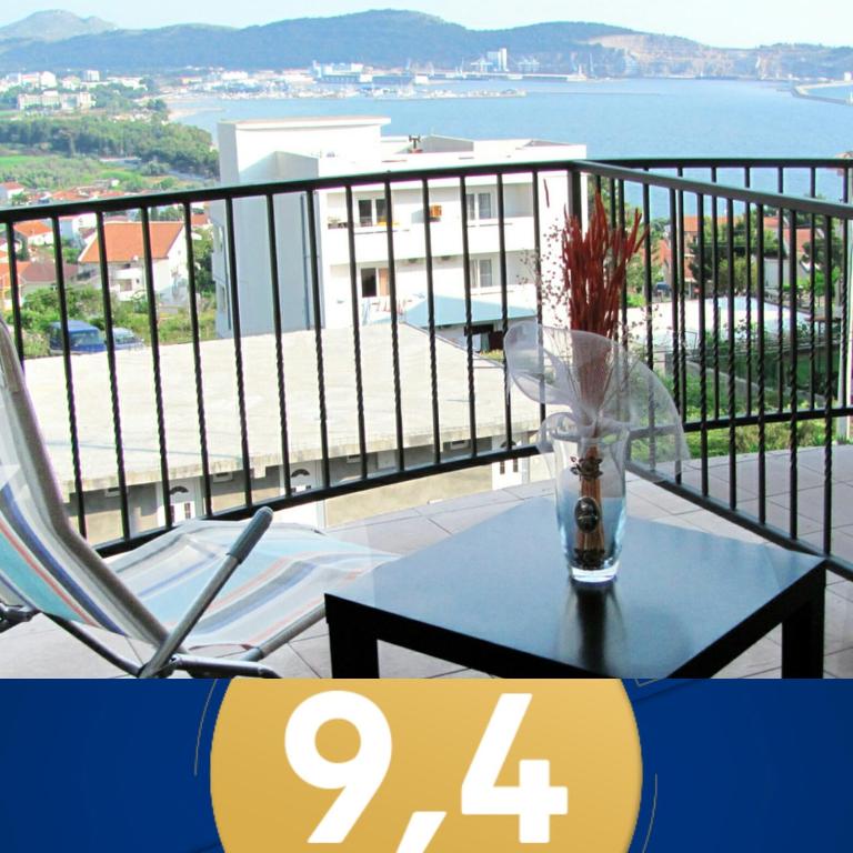 Balkón nebo terasa v ubytování Apartment Sea & Mountain