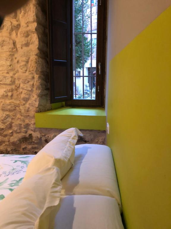Postel nebo postele na pokoji v ubytování Hosteria Natura Plaza