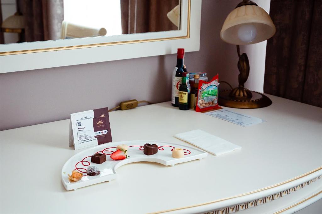 Nápoje v ubytování Kazakhstan Hotel