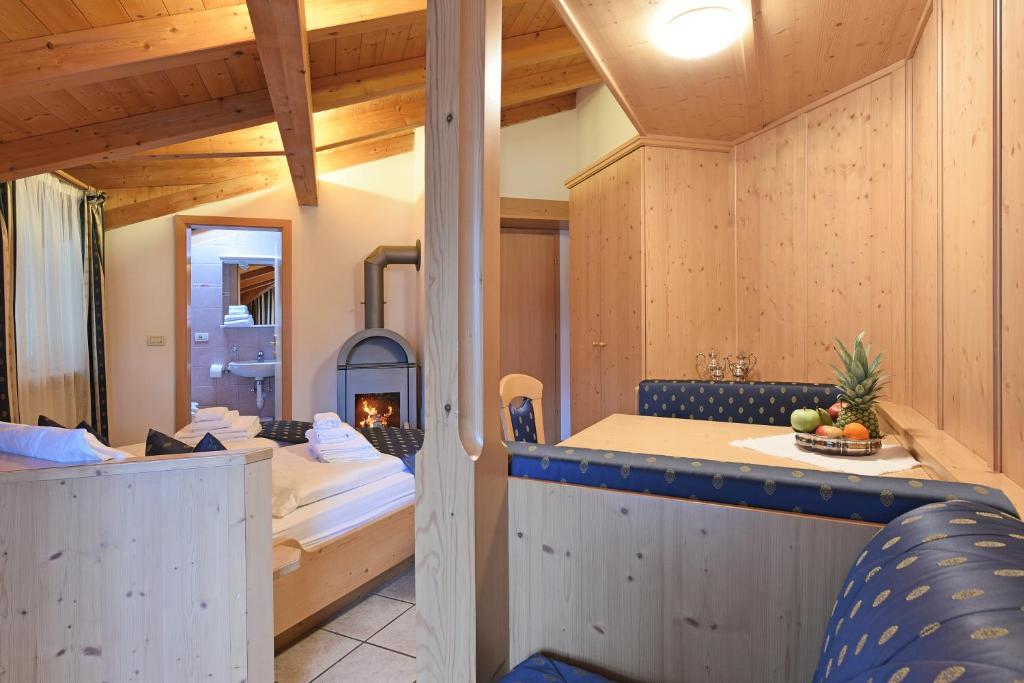 Postel nebo postele na pokoji v ubytování Alpin-Residence Amadeus