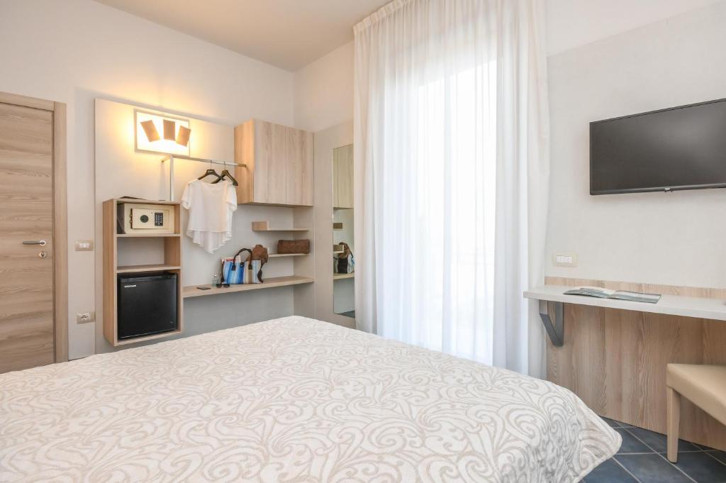 Kuchyň nebo kuchyňský kout v ubytování Hotel Riel