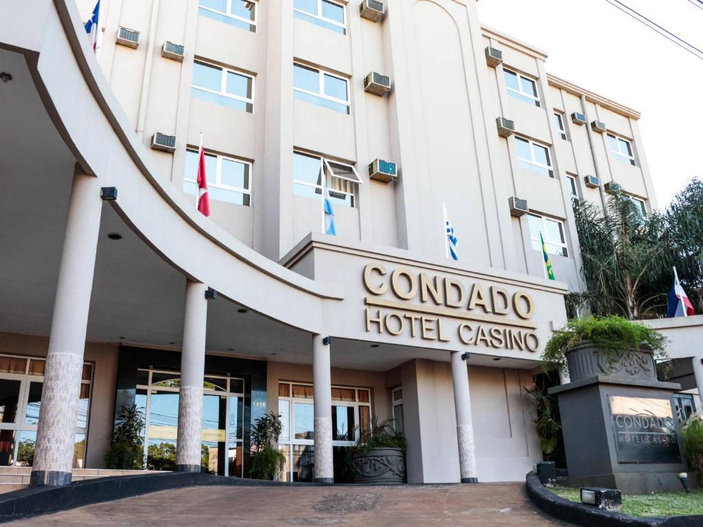 una representación del casino del hotel Columbia en Condado Hotel Casino Santo Tome en Santo Tomé