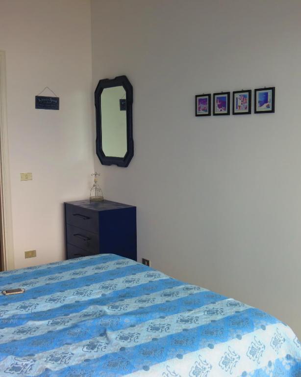 Łóżko lub łóżka w pokoju w obiekcie Casa Lea