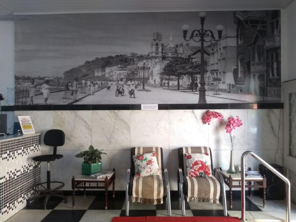 Posezení v ubytování Britânia Hotel