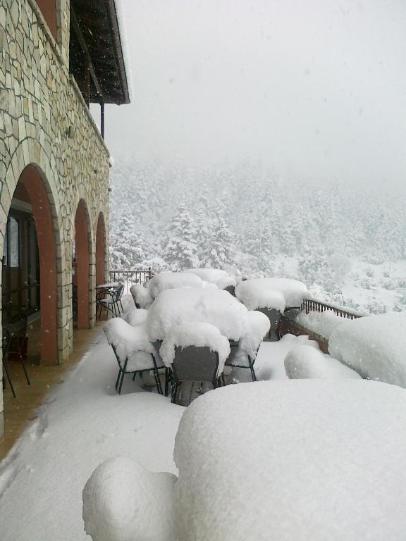 Obiekt Vytina Mountain View Hotel zimą