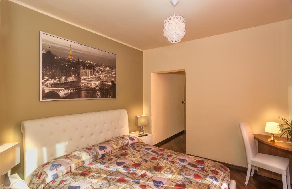 Postel nebo postele na pokoji v ubytování Hotel Il Giardino