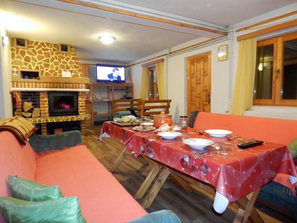 Posezení v ubytování Apartmani Smreka Vlašić
