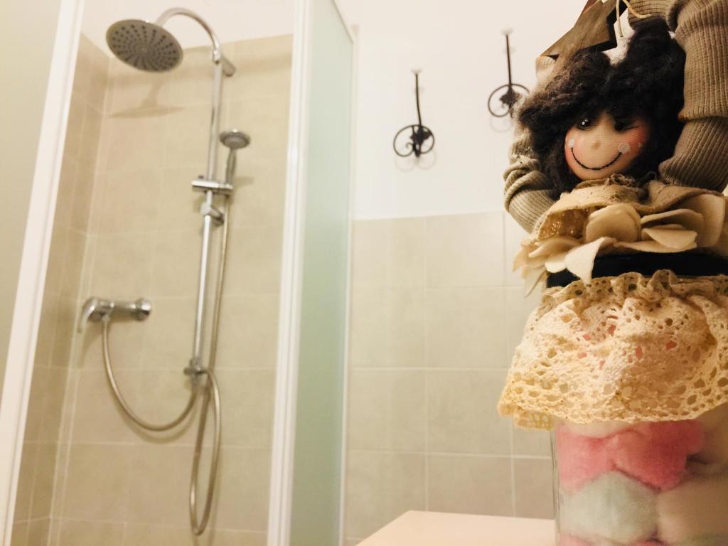 A bathroom at Podere Casa Bianca