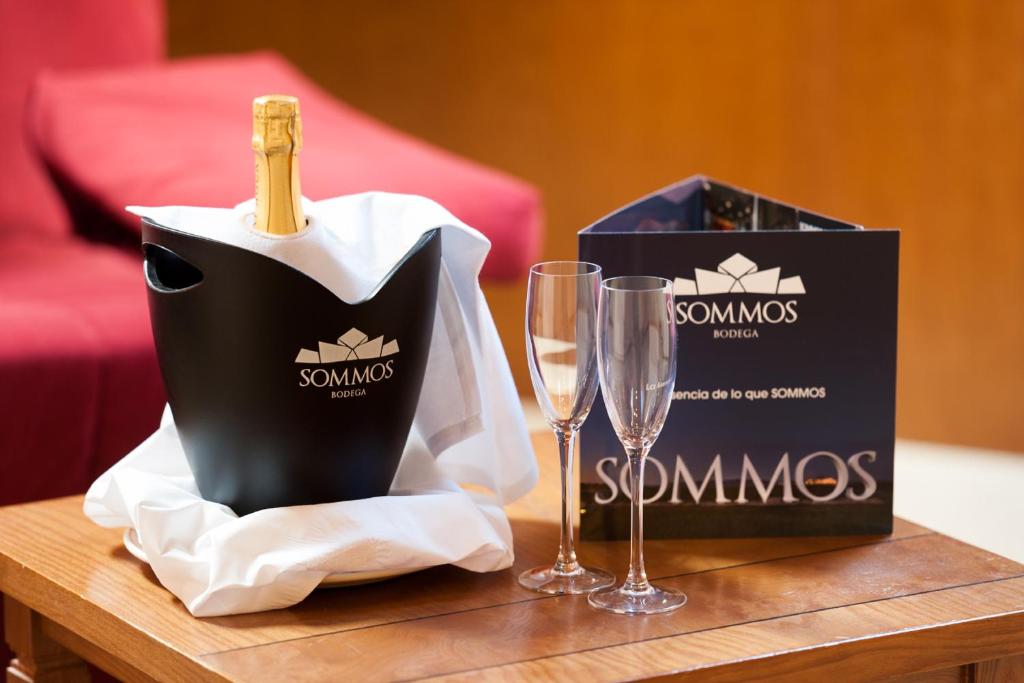 Nápoje v ubytování SOMMOS Hotel Benasque Spa