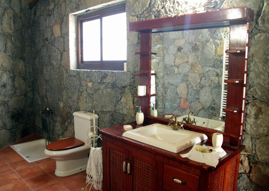 A bathroom at Casa Lucas